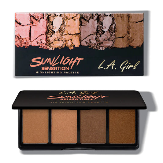 Paleta de Rostro Fanatic Highlighting Face Palette - L.A Girl