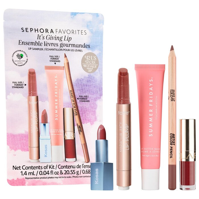 Sephora Favorites - It's Giving Lip Value Set **BAJO-PEDIDO**