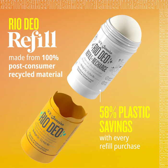 Sol de Janeiro - Rio Deo Aluminum-Free Refillable Deodorant Cheirosa '62 **BAJO-PEDIDO**