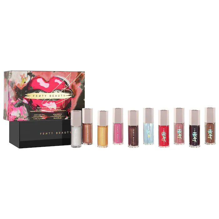 Fenty Beauty by Rihanna - The Gloss Bomb Vault Full-Size Universal Lip Luminizer 10-Piece Set **BAJO-PEDIDO**