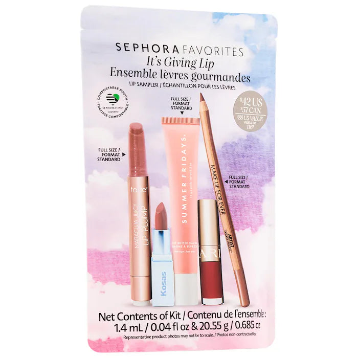 Sephora Favorites - It's Giving Lip Value Set **BAJO-PEDIDO**