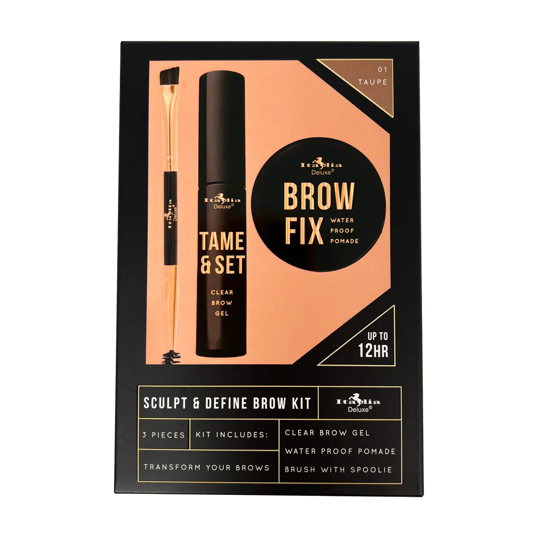 Kit de Cejas Brow Fix Kit - Italia Deluxe