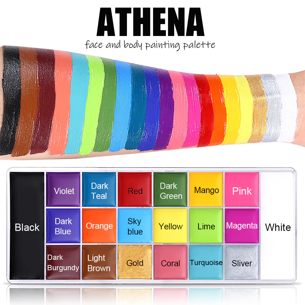 Trendy  Ucanbe Athena Painting Palette face and body paint 168g