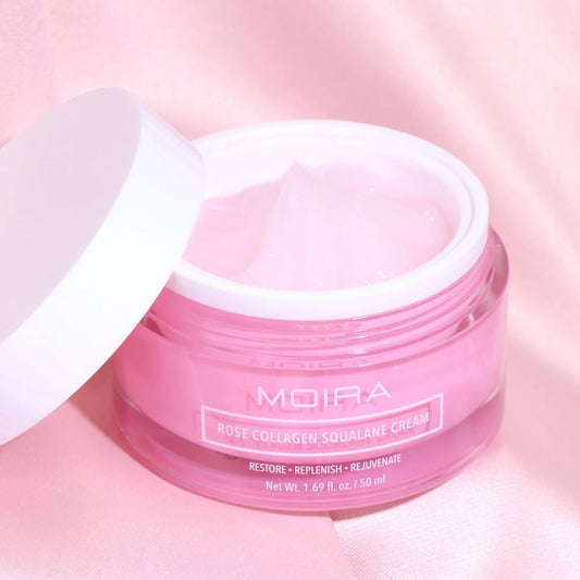 Crema Facial Rose Collagen squalane Cream - Moira