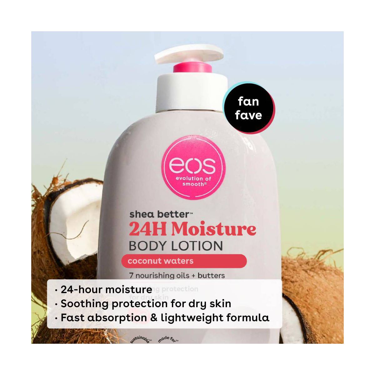 eos - Shea Better Moisture Body Lotion - Coconut Waters