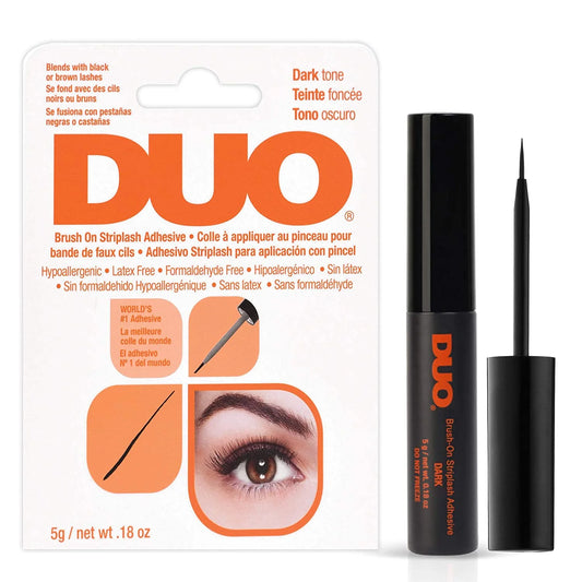 Pegamento Pincel para Pestañas Brush On Strip lash Adhesive - Duo