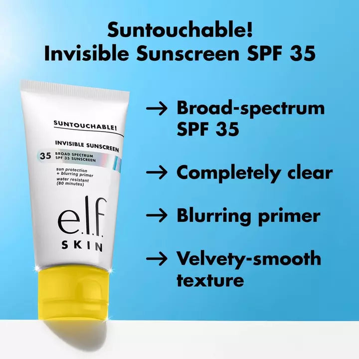 Elf Cosmetics - Suntouchable! Invisible Sunscreen SPF 35