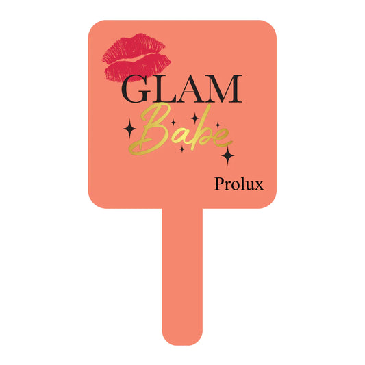 Espejo Glam Babe Hand Held Mirror Peach - Prolux