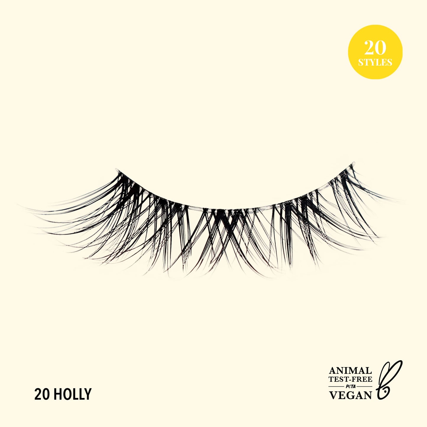 Pestañas Natural Effect Bionic Vegan Faux Lashes - Moira