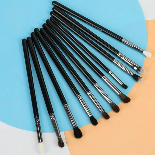 Set de 12 Brochas de Maquillaje para Ojos