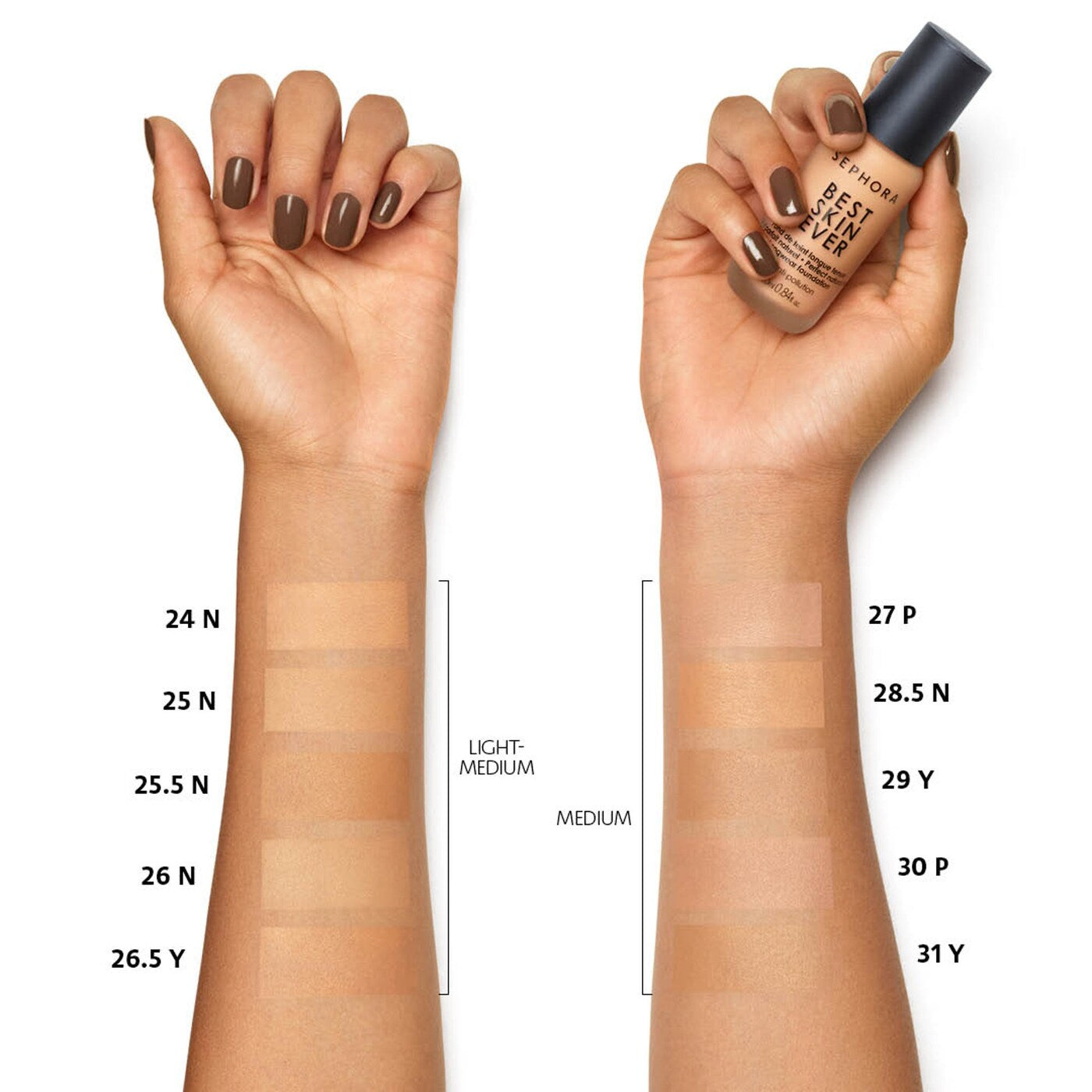 Base Best Skin Ever Liquid Foundation - Sephora Collection **BAJO-PEDIDO**