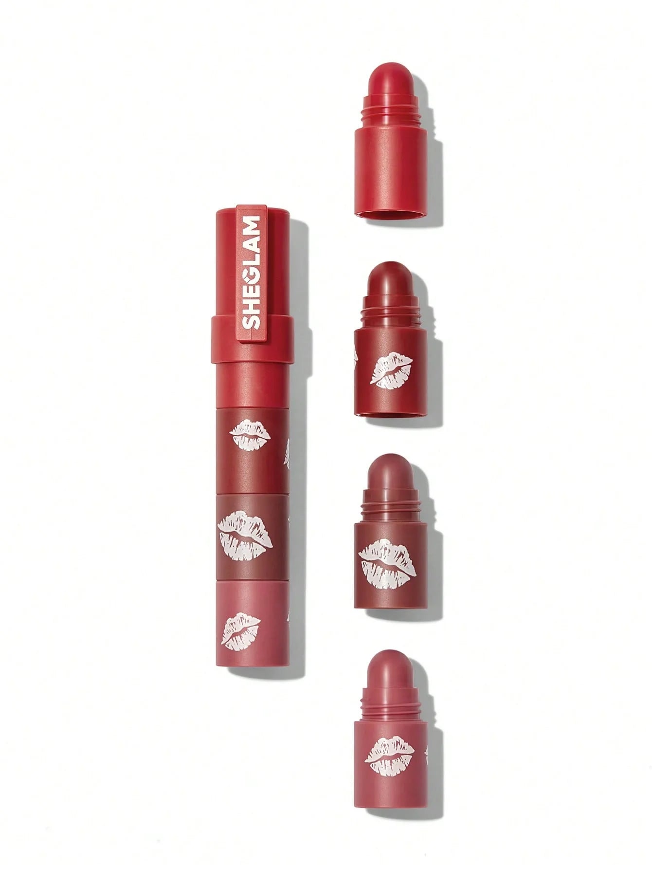 Trio de labios de Labios Mega Lip Stacks nude - Sheglam