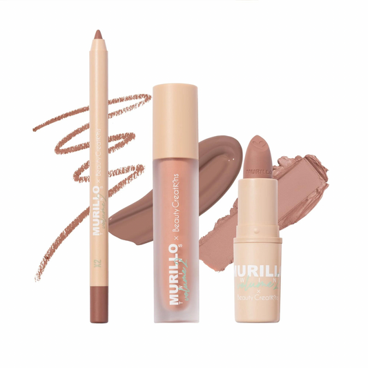 Beauty Creations -  Kit de Labios Love Me Nude Lip Murillo Twins Vol. 2