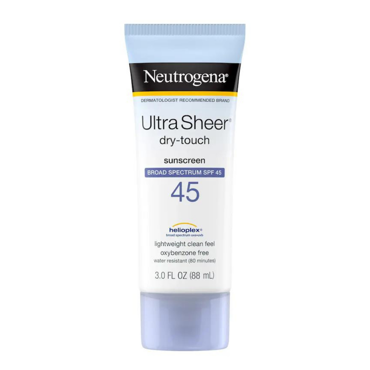 Protector Solar Ultra Sheer Dry-Touch Sunscreen Broad Spectrum SPF 45 - Neutrogena