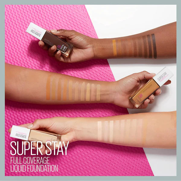 Base Super Stay 24H Full Coverage Liquid Foundation - Maybelline