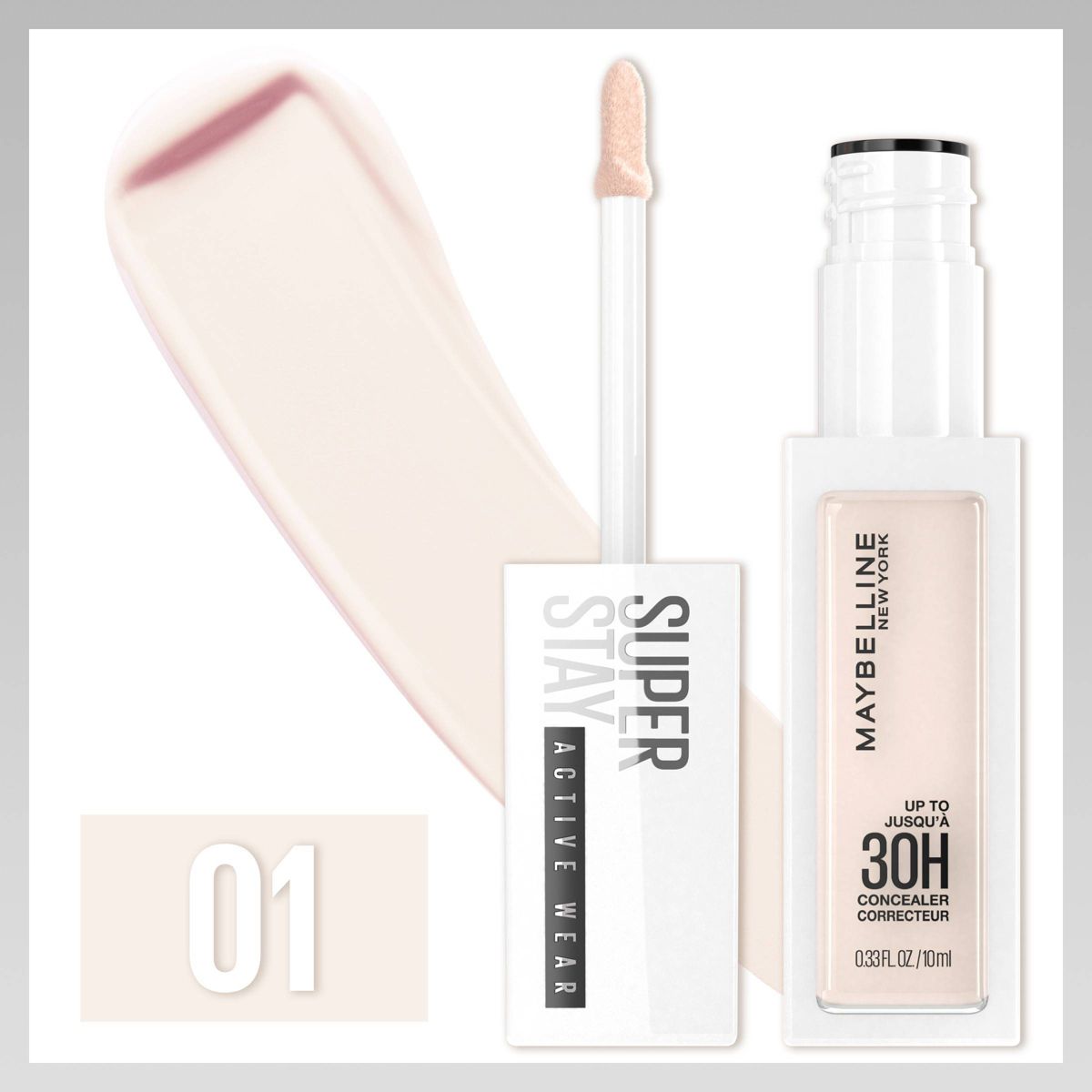 Corrector Super Stay Longwear Liquid Concealer 30HR Active Wear - Maybelline