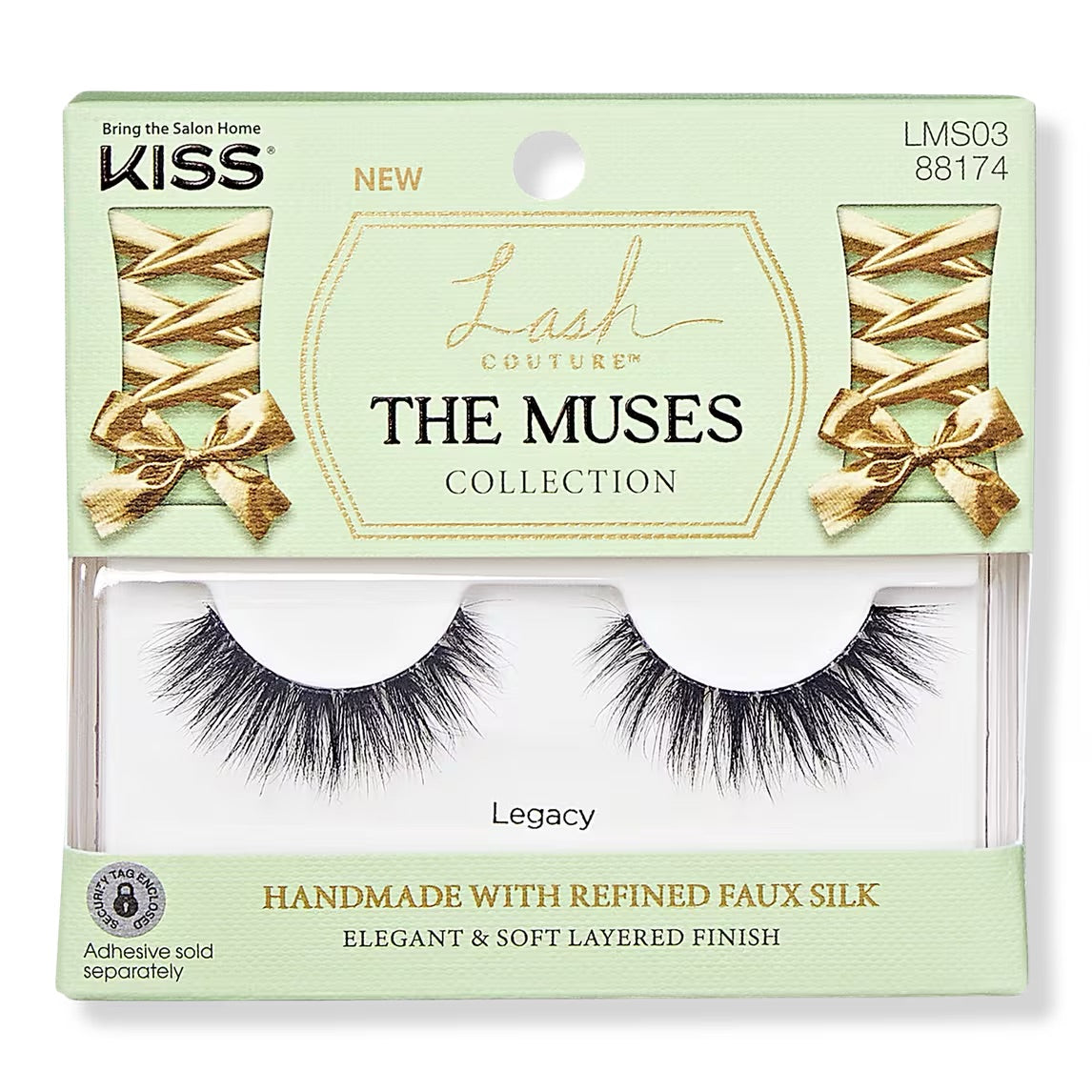 Kiss - Pestañas Lash Couture The Muses Collection False Eyelashes, Legacy