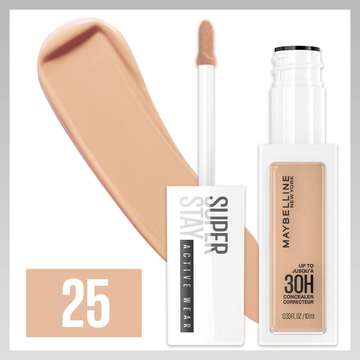 Corrector Super Stay Longwear Liquid Concealer 30HR Active Wear - Maybelline