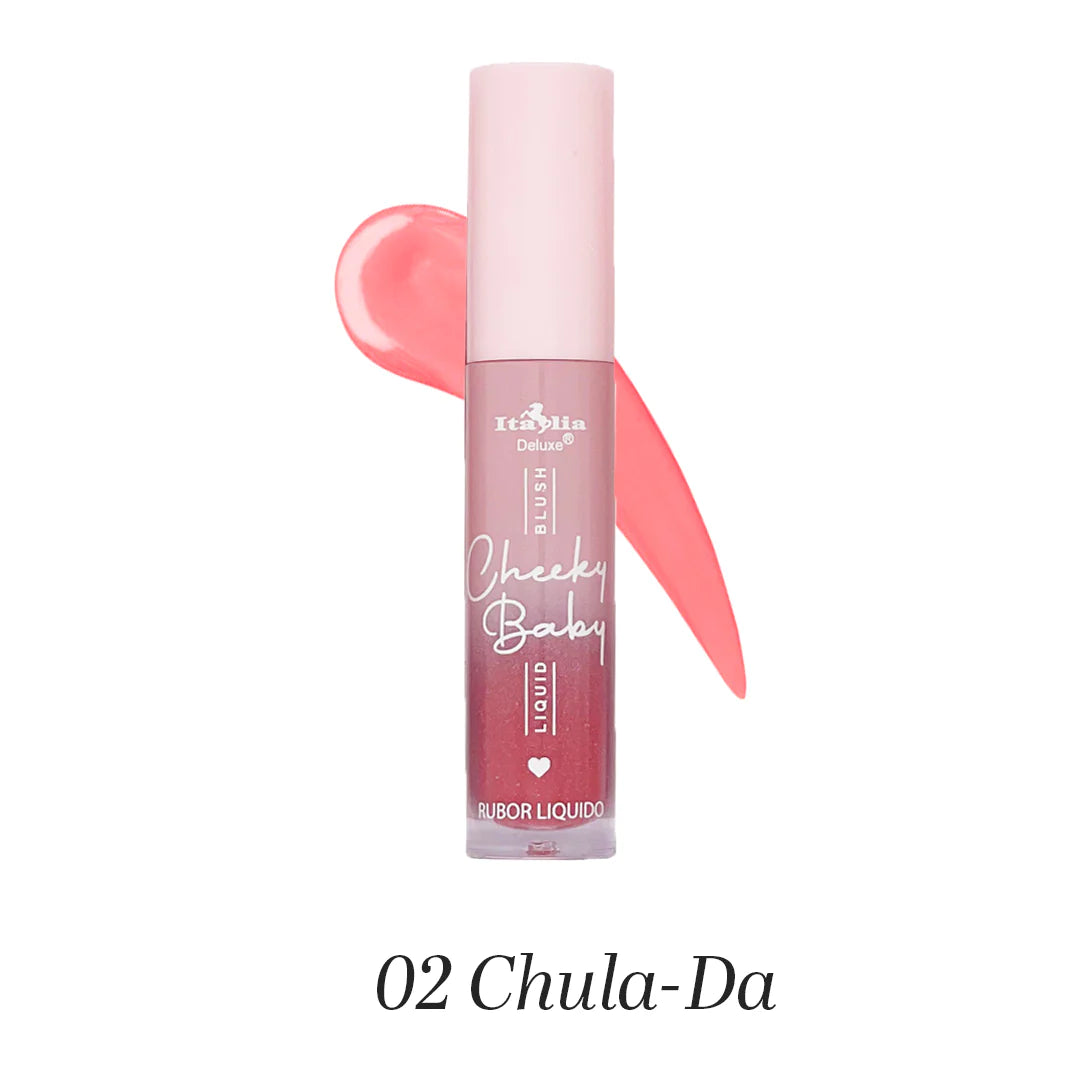 Rubor Líquido Cheeky Baby Liquid Blush - Italia Deluxe