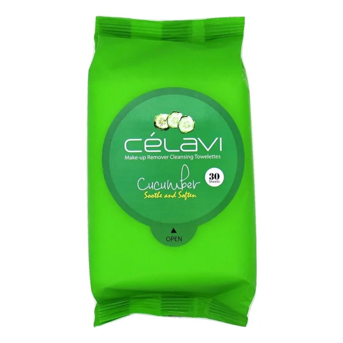 Celavi - Toallitas desmaquillantes Cucumber Cleansing Wipes