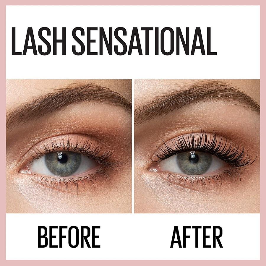 Mascara de Pestañas Lash Sensational Waterproof - Maybelline