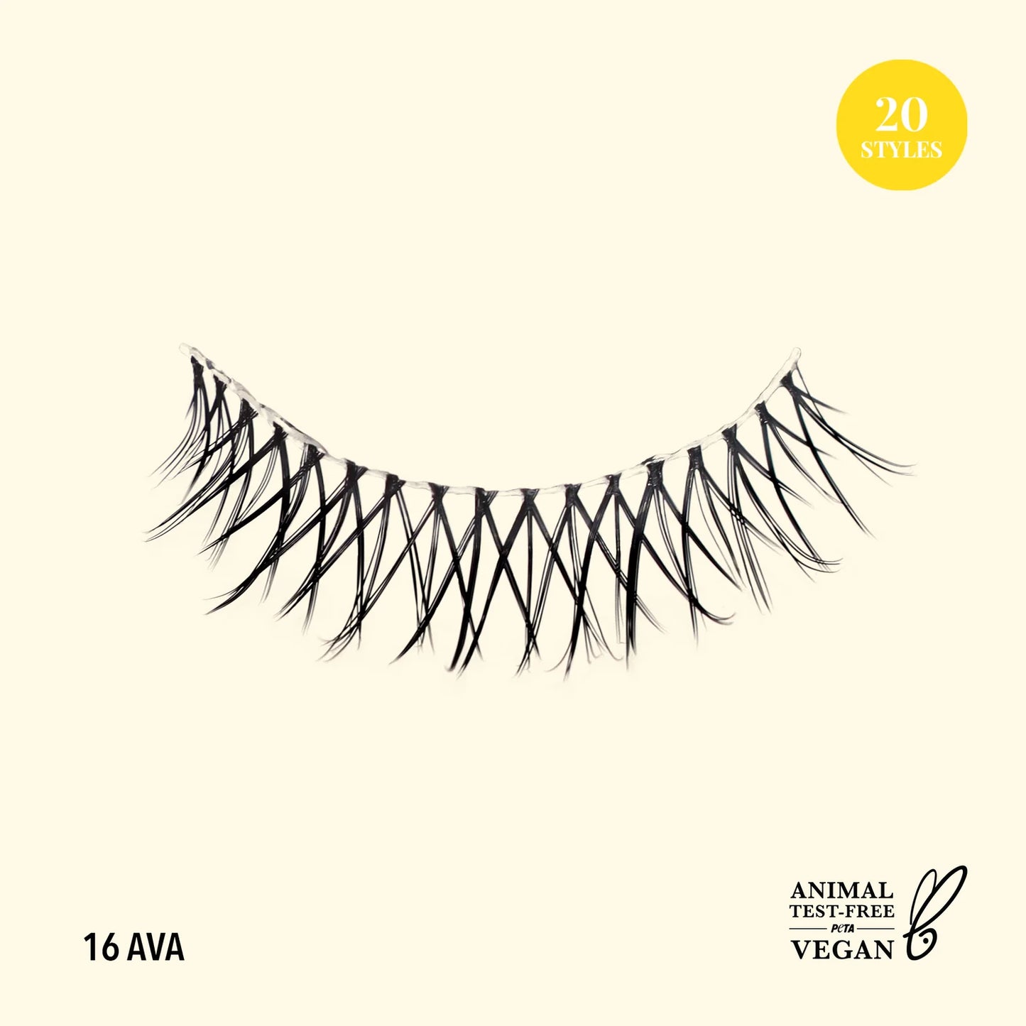 🚨Pestañas Natural Effect Bionic Vegan Faux Lashes - Moira