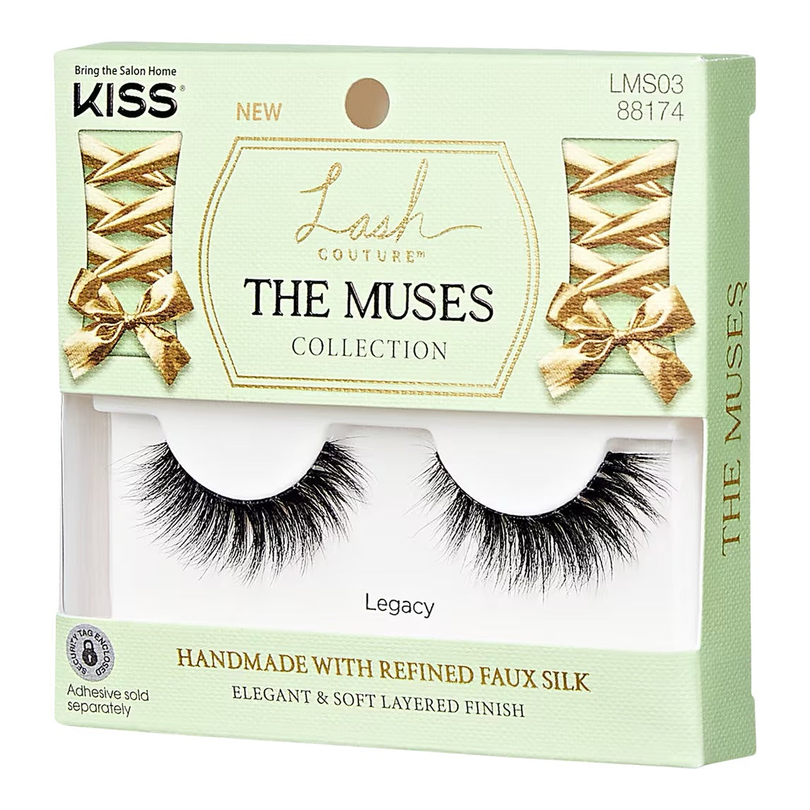 Kiss - Pestañas Lash Couture The Muses Collection False Eyelashes, Legacy