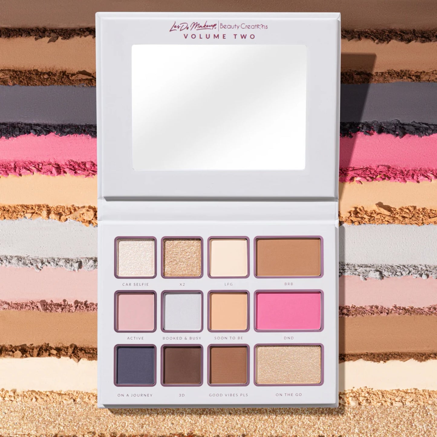 Beauty Creations x Lesdomakeup - Paleta De Sombra Getting It Done Multi-Use Face Palette