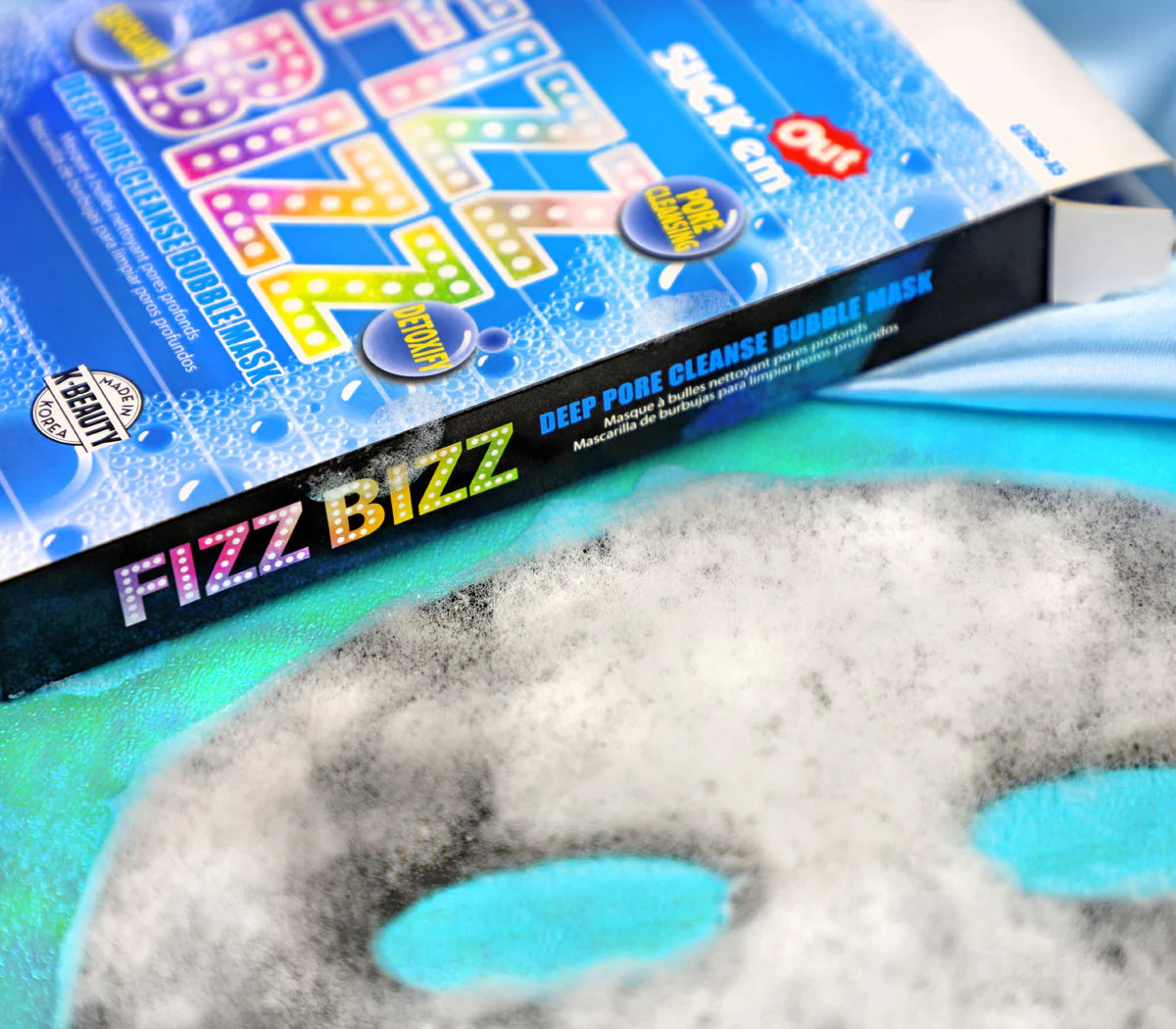 Mascarilla Fizz Bizz Cleanse Bubble Mask - Rude Cosmetics