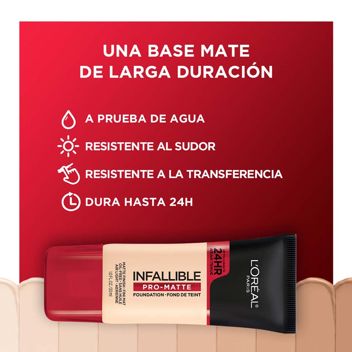 Base Infallible Pro-Matte Foundation Normal/Oily Skin - L’Oréal Paris