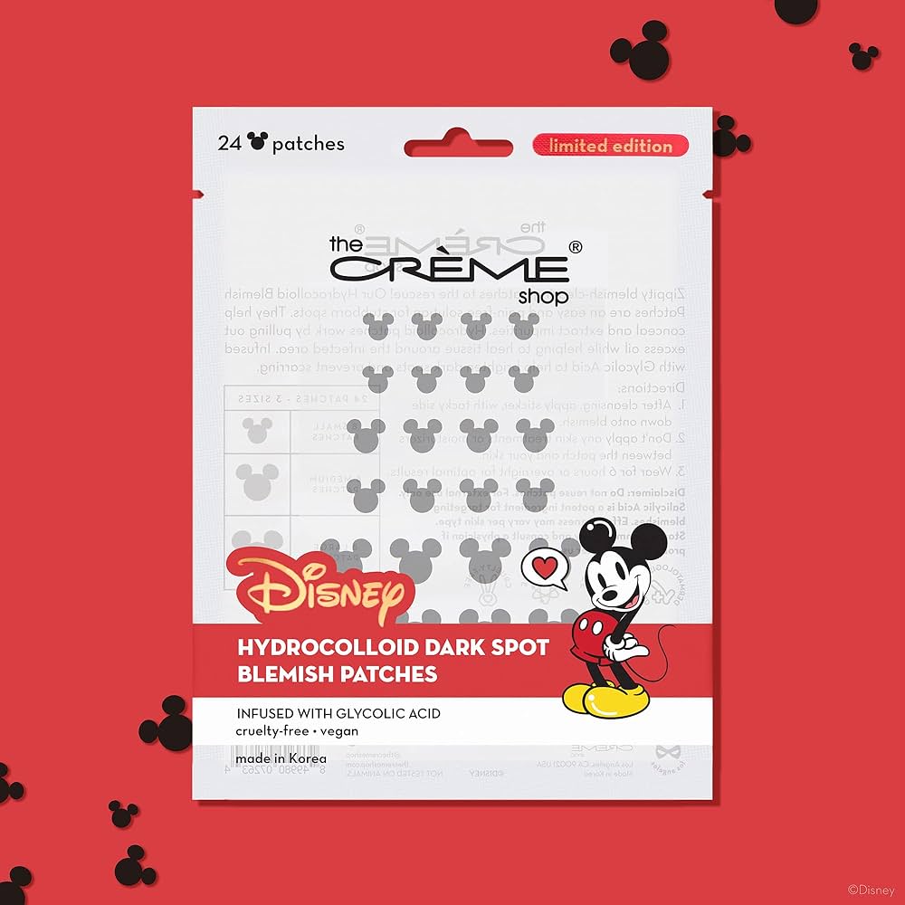 The Crème Shop - Mickey Mousse Hydrocolloid Dark Spot Blemish Patches