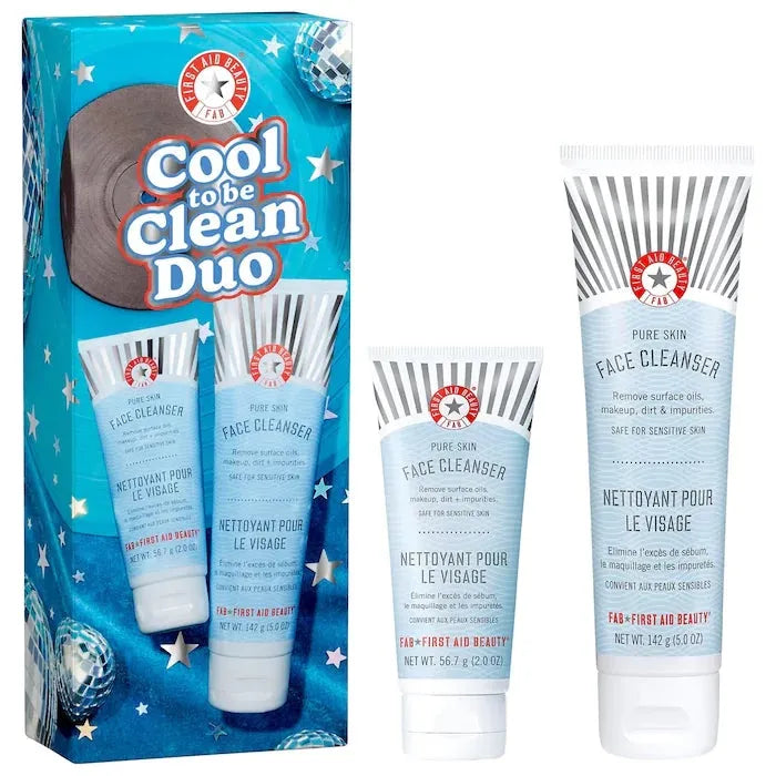 🚨Set Limpiador Cool to be Clean Face Cleanser Duo Holiday Gift Set - First Aid Beauty