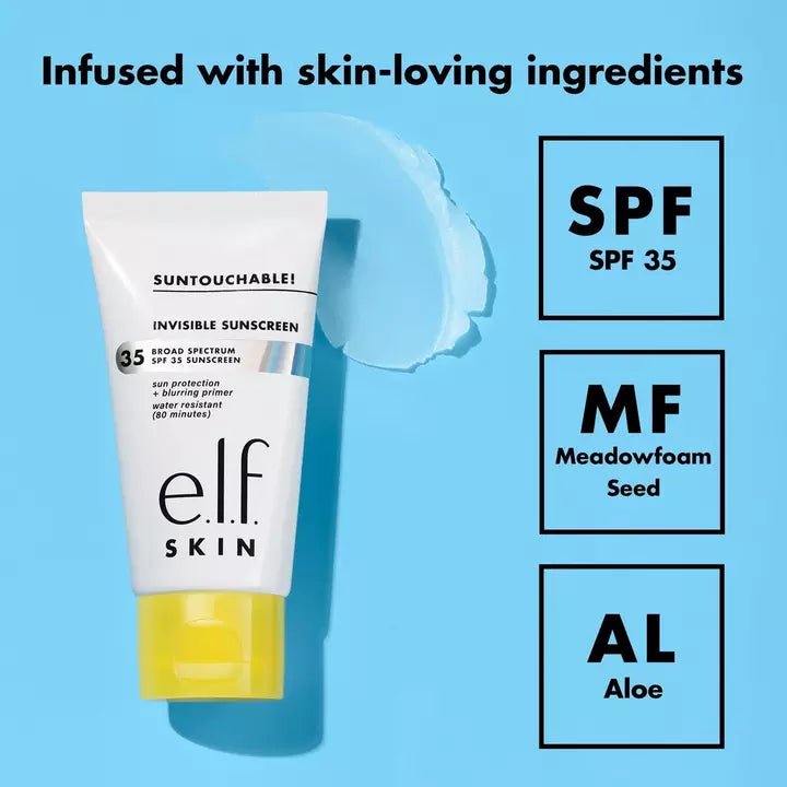 Elf Cosmetics - Suntouchable! Invisible Sunscreen SPF 35