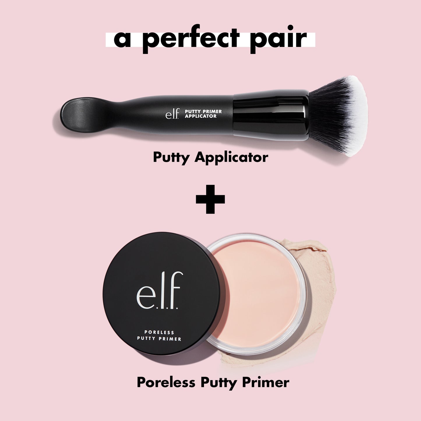 Brocha Putty Primer Brush and Applicator - Elf Cosmetics