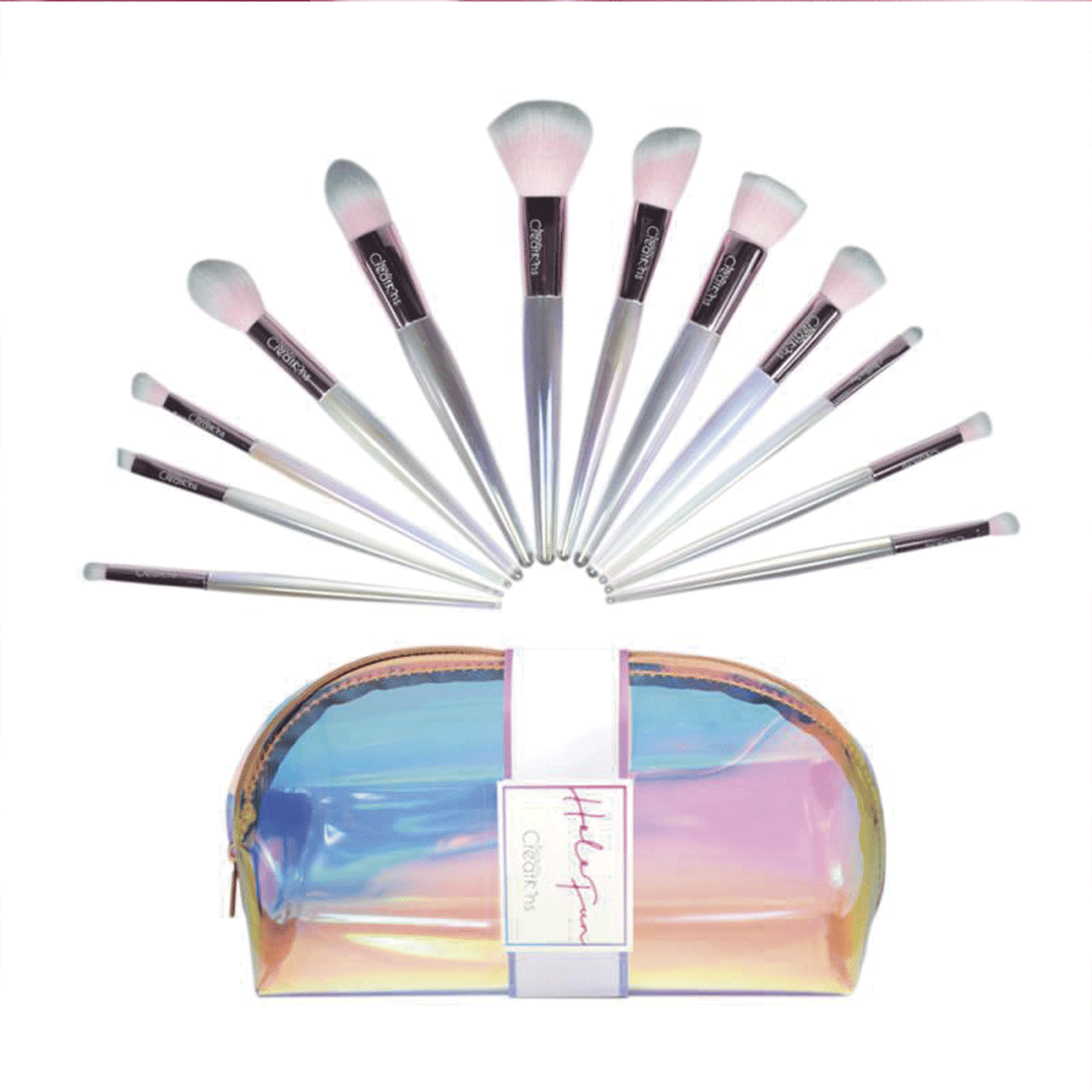 Set de Brochas Holo Fun 12 Piezas Brush Set - Beauty Creations