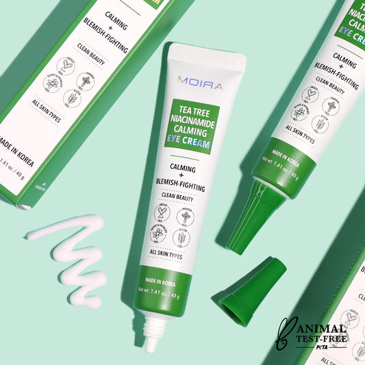 Crema de Ojos Tea Tree Niacinamide Calming Eye Cream - Moira