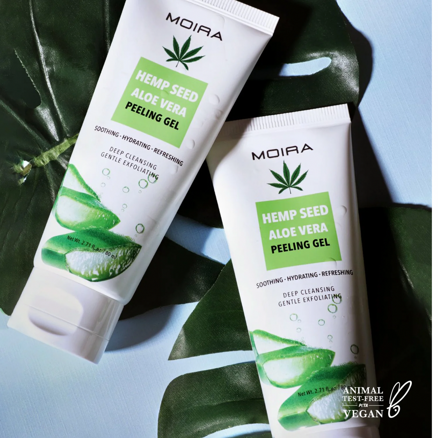 Gel Exfoliante Hemp Seed Aloe Vera Peeling Gel - Moira