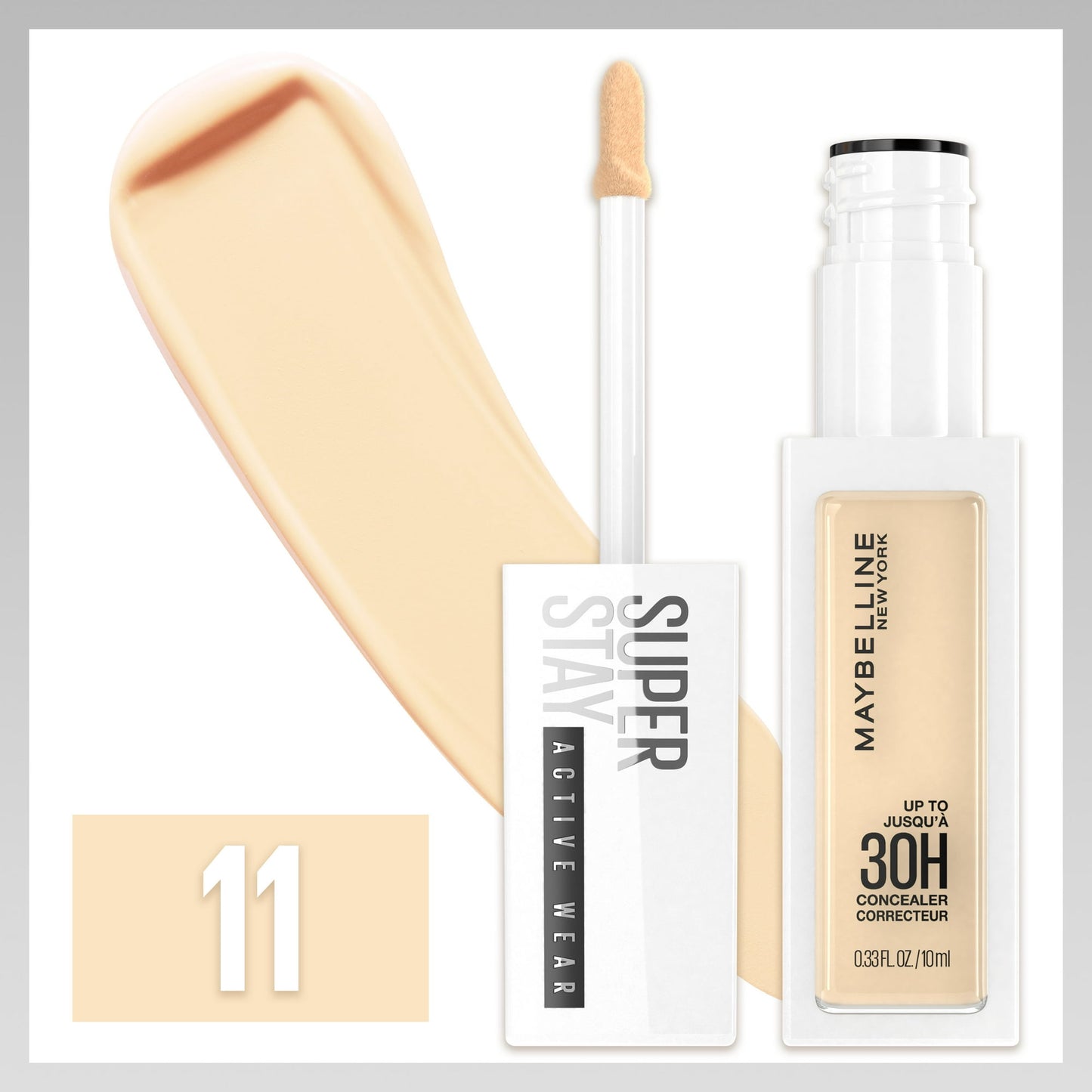 Corrector Super Stay Longwear Liquid Concealer 30HR Active Wear - Maybelline