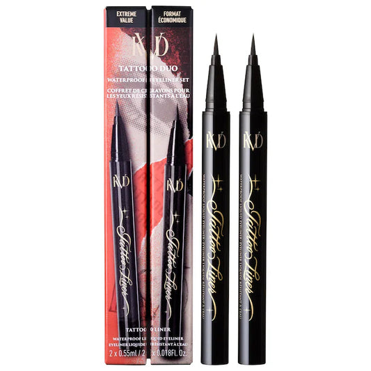 KVD Beauty - Tattoo Liner Duo Waterproof Liquid Eyeliner Set