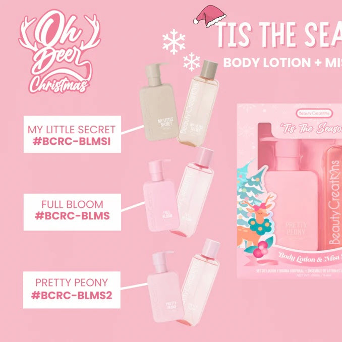 Beauty Creations - Oh Deer Christmas Tis The Season Lotion & Body Spray Set