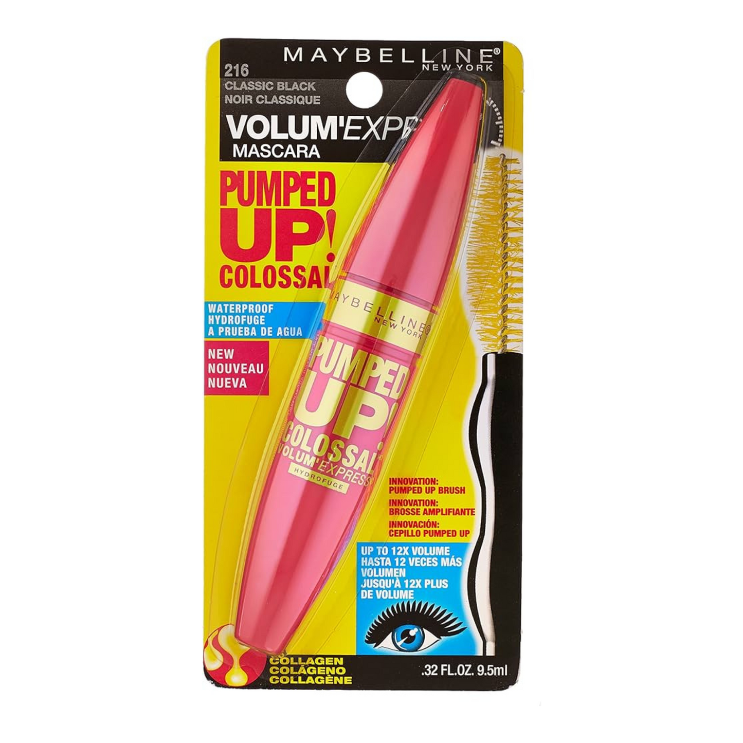 Maybelline - Volum' Express Pumped Up! Colossal Mascara Waterproof