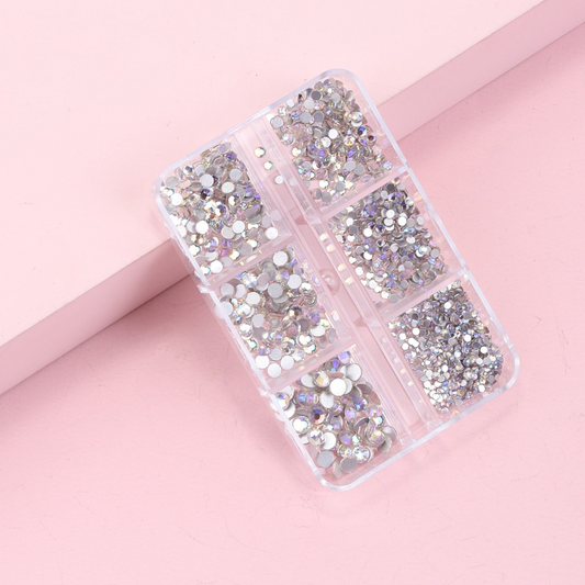 Caja Decoración De Uñas Con Diamante De Imitación LILA #6 - Shein