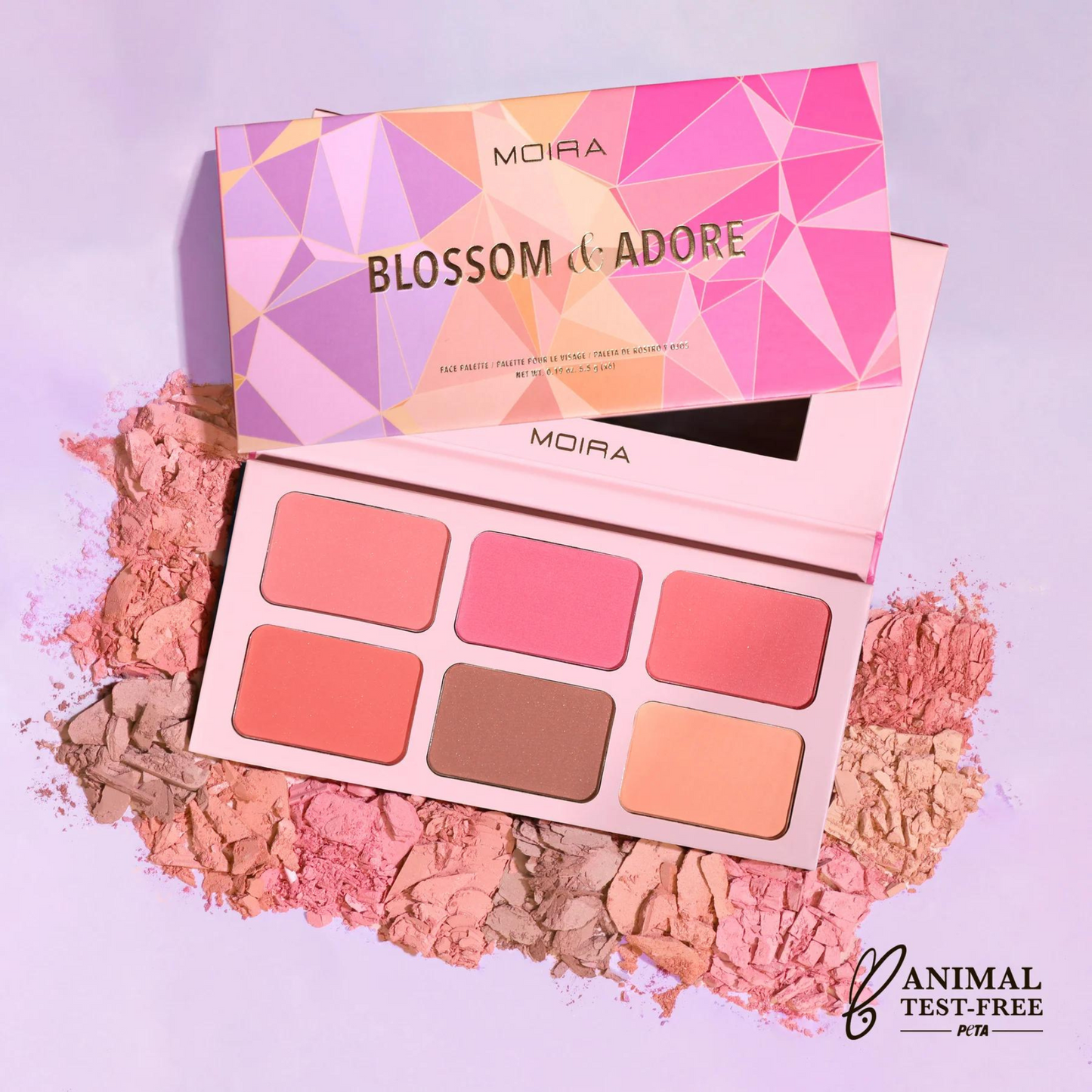 Moira - Paleta de Rostro Blossom & Adore Palette