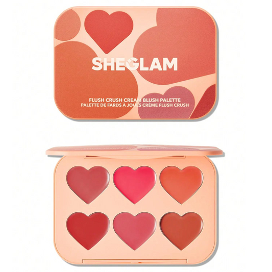 Sheglam - Paleta De Rubores Flush Crush Cream Blush Palette