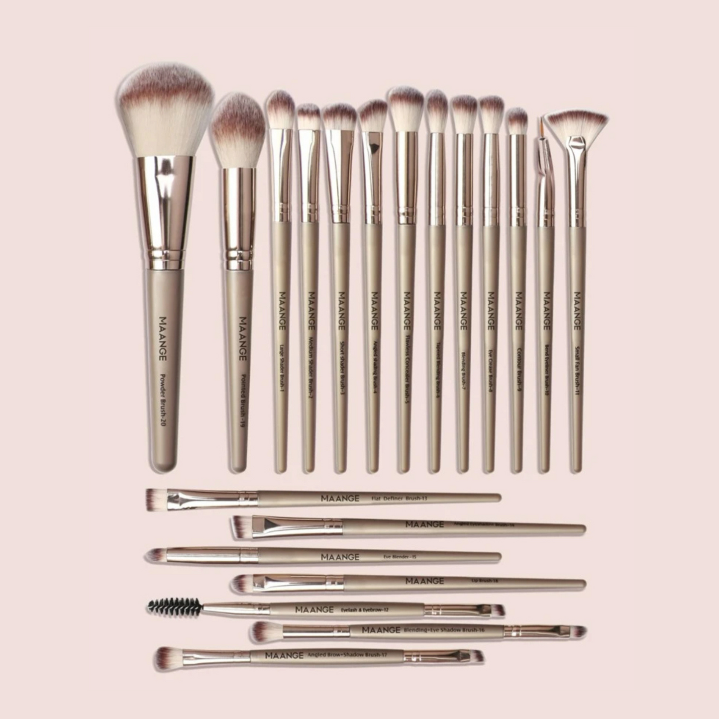 Shein - Set de 20 Brochas para maquillaje