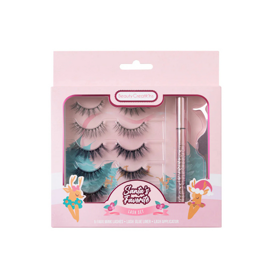 Beauty Creations - Oh Deer Christmas Santa's Favorite Lash SET 3 piezas