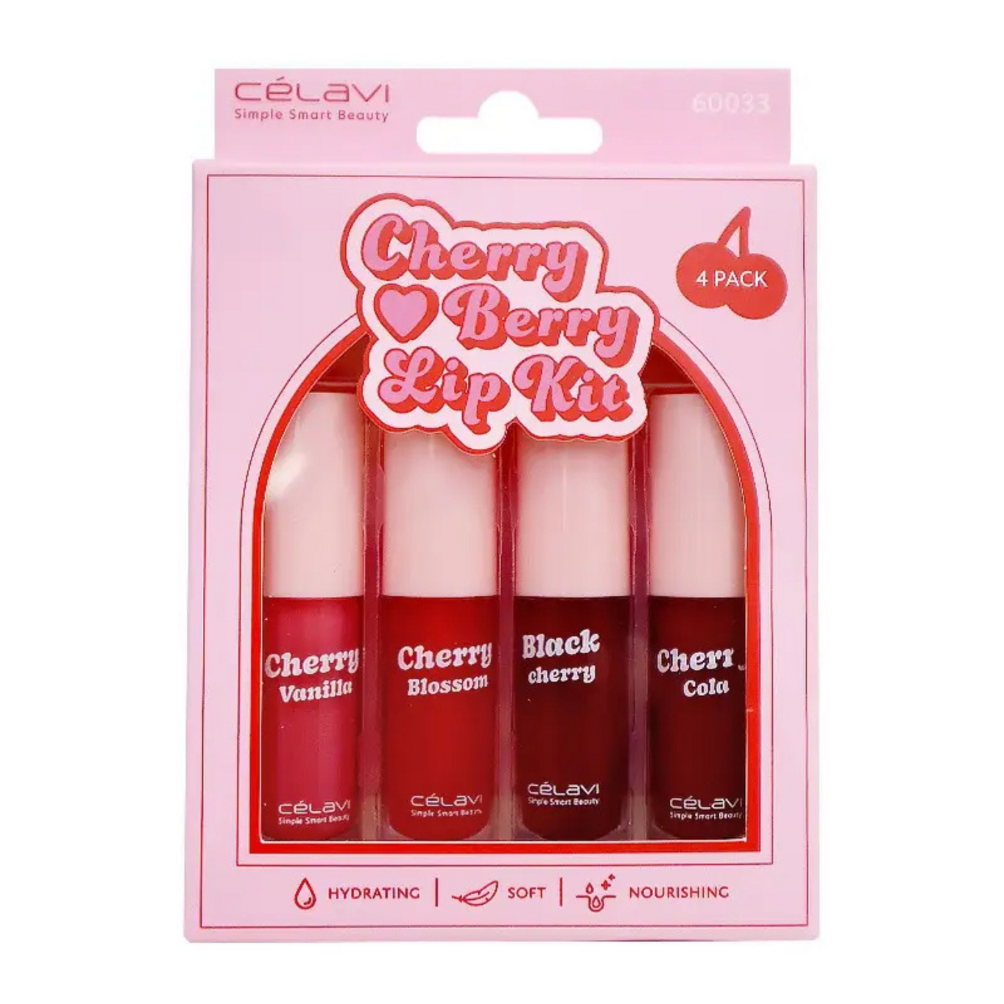 Celavi - Lip Oil Cherry Berry Set