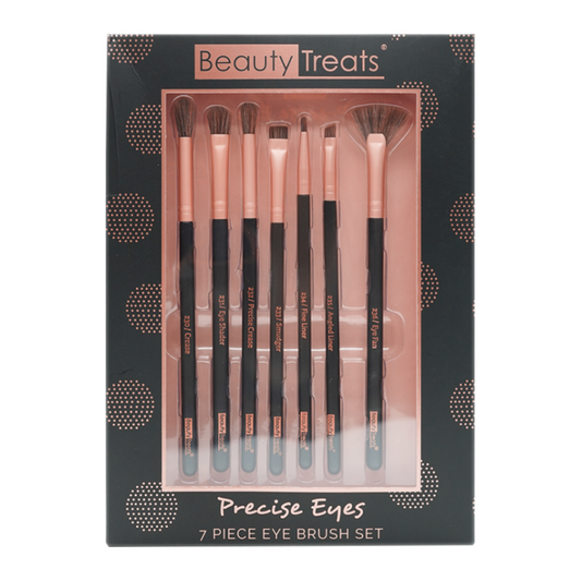 Beauty Treats - Set de Brochas para Ojos Precise Eyes 7 piece Brush Set