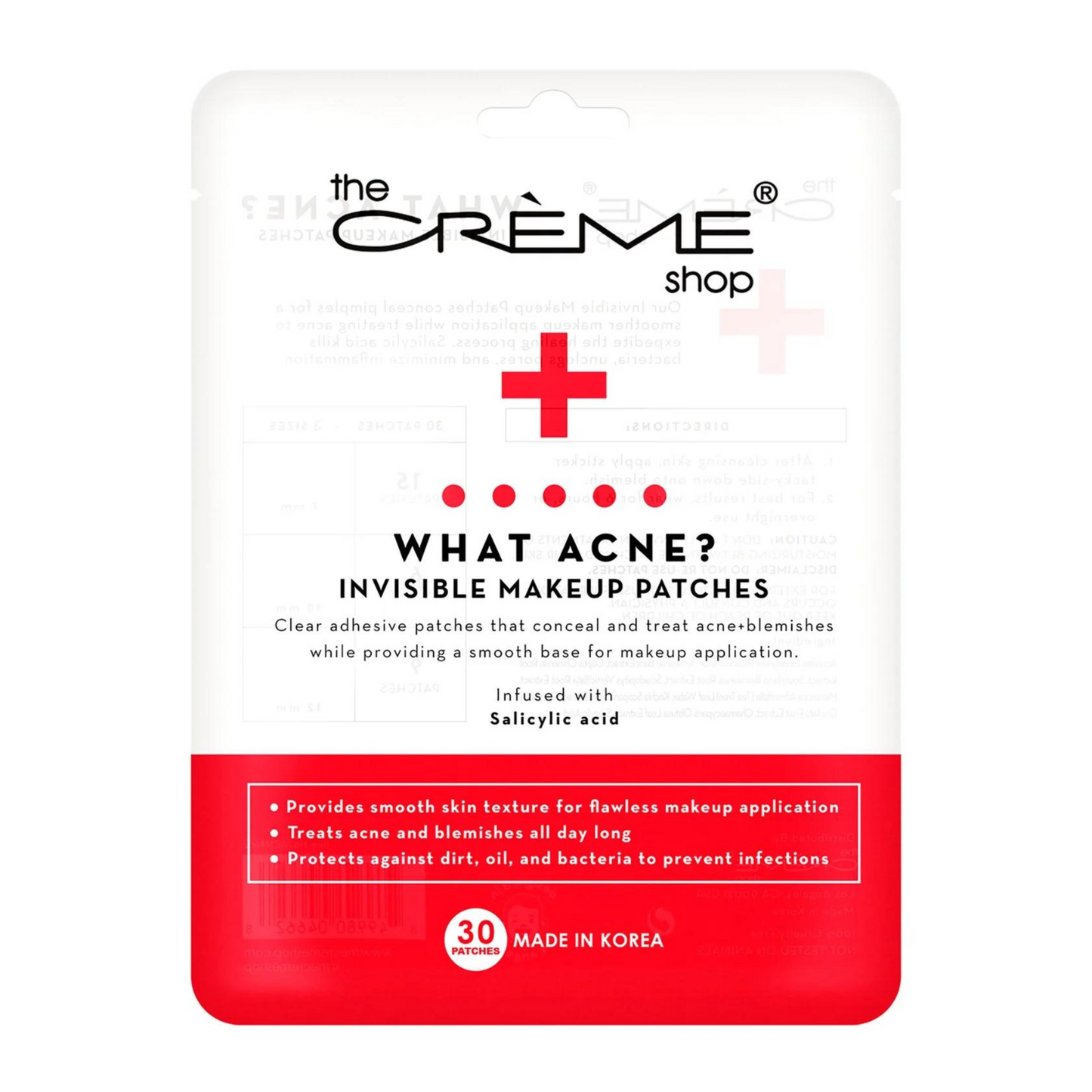 The Creme - What Acne? Invisible Makeup Patches