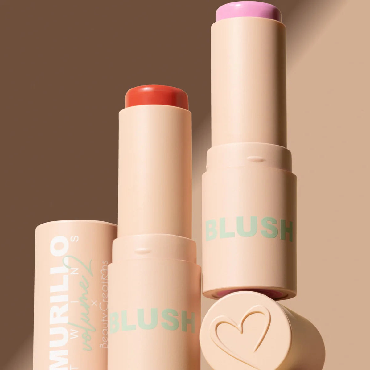 Beauty Creations - Rubor en Crema Cheek Blush Sticks Murillo Twins Vol. 2